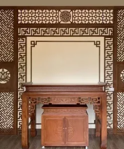 Bàn thờ mẫu bản 9